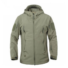 Load image into Gallery viewer, Outdoor Waterproof SoftShell Jacket Hunting windbreaker ski Coat
