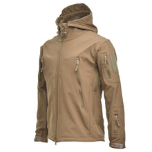 Load image into Gallery viewer, Outdoor Waterproof SoftShell Jacket Hunting windbreaker ski Coat