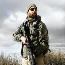 Load image into Gallery viewer, Outdoor Waterproof SoftShell Jacket Hunting windbreaker ski Coat