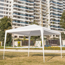 Load image into Gallery viewer, 3*3m Three Sides Waterproof Tent with Spiral Tubes White for Household Wedding camping, parking and other parties