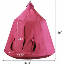 Load image into Gallery viewer, VEVOR Outdoor Hammock Swing Chair Tent With LED String Lights Children Play House - outdoorseverythingstore