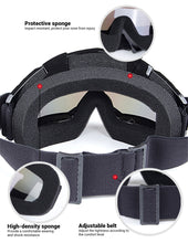 Load image into Gallery viewer, Men Womens Snow Sports Goggles UV400 Protection Anti-Glare Sun Eyewear