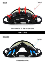 Load image into Gallery viewer, Men Womens Snow Sports Goggles UV400 Protection Anti-Glare Sun Eyewear