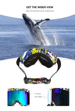 Load image into Gallery viewer, 2021 Men Ski Goggles Snow Glasses UV400 Protection