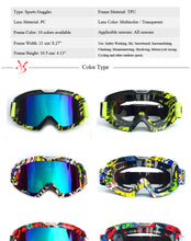 Load image into Gallery viewer, 2021 Men Ski Goggles Snow Glasses UV400 Protection