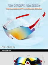 Load image into Gallery viewer, Men Outdoor Ski Snowboard Snowmobile Motocross Skating Sports Cycling Sunglasses