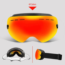 Load image into Gallery viewer, Winter Snow Sports Goggles with Anti-fog UV Protection for Men Women Youth Interchangeable Lens