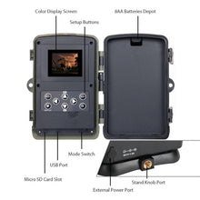 Load image into Gallery viewer, 2G MMS SMS SMTP Trail Wildlife Wireless Camera 16MP 1080P Night Vision Cellular HC801M