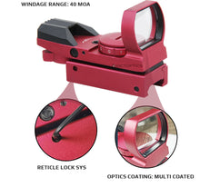 Load image into Gallery viewer, VicOptics Z1 1x23x34 Red Dot Hunting Riflescope 21mm 20mm Weaver Reflex Collimator Sight For Airsoft .223