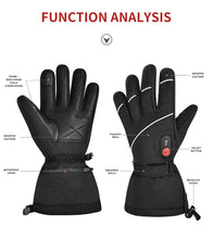 Load image into Gallery viewer, SAVIOR Winter Ski Heated Gloves Men Women Rechargeable Electric Battery