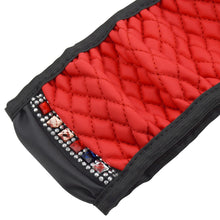 Load image into Gallery viewer, Bling Automobile Steering Wheel Cover For Diameter 37cm-39cm Pink Blue Red