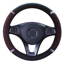 Load image into Gallery viewer, Bling Automobile Steering Wheel Cover For Diameter 37cm-39cm Pink Blue Red
