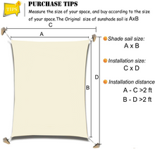 Load image into Gallery viewer, Waterproof Sun Shelter Sunshade Sail Awning Camping Garden Patio 40%OFF
