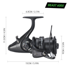 Load image into Gallery viewer, 12+1 BB Fishing Spinning Reel with Front Rear Double Drag Left Right Interchangeable