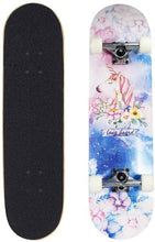 Load image into Gallery viewer, Pro Complete Skateboards for Beginners Adults Youths 7 Layers Deck Maple Wood Longboards