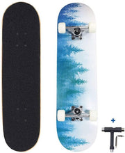 Load image into Gallery viewer, Pro Complete Skateboards for Beginners Adults Youths 7 Layers Deck Maple Wood Longboards