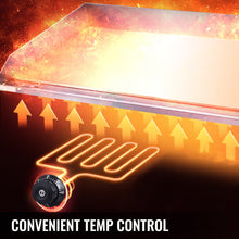 Load image into Gallery viewer, VEVOR Electric Countertop Griddle with Drawer & Cooling Holes Stainless Steel Flat Top Grill for BBQ Cooking Steak, Pancakes etc