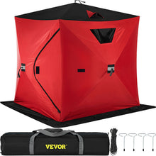 Load image into Gallery viewer, VEVOR Ice Fishing Tent Shelter Pop-Up 2-Person 300D Oxford Fabric Waterproof Camping Hiking