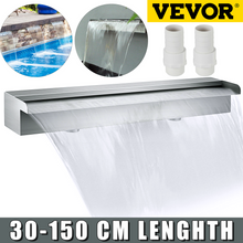 Load image into Gallery viewer, VEVOR Waterfall Pool Fountain Stainless Steel W/ Pipe Connector