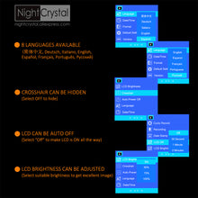 Load image into Gallery viewer, Night Vision Scope Hunting Camera Monocular Clip on Attachment Record Video with Infrared IR Laser Light in Darkness
