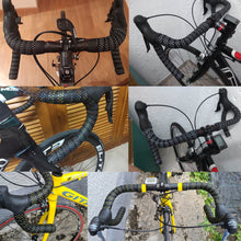 Load image into Gallery viewer, MOTSUV Soft Road Bike Handlebar Cork EVA PU Bar Tape Professional Cycling Damping Anti-Vibration Wrap With 2 Bar Plug