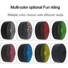 Load image into Gallery viewer, MOTSUV Soft Road Bike Handlebar Cork EVA PU Bar Tape Professional Cycling Damping Anti-Vibration Wrap With 2 Bar Plug