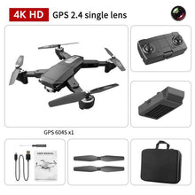 Load image into Gallery viewer, 2021 NEW Drone S604 Pro GPS Folding Long Endurance Optical Flow Dual Camera 4K 6k HD Aerial Four Axis Aircraft One Click Return - outdoorseverythingstore