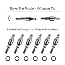 Load image into Gallery viewer, 12pcs Carbon Arrows for Archery Bow 6.2mm for Recurve/Compound Bow - outdoorseverythingstore