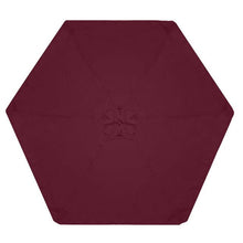 Load image into Gallery viewer, 2.7M/3M 6 Arm Garden Parasol Canopy Cover Waterproof Anti UV Outdoor Patio Awning No Bracket