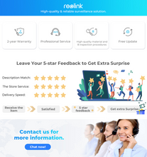 Load image into Gallery viewer, Reolink 4MP wifi ip camera 2.4G/5Ghz Onvif infrared night vision waterproof