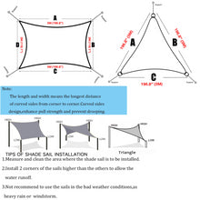 Load image into Gallery viewer, Waterproof Sun Shelter Sunshade Sail Awning Camping Garden Patio 40%OFF