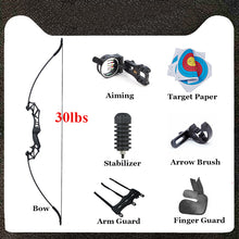 Load image into Gallery viewer, Toparchery Right Hand Recurve Bow 30/40lbs Aluminum