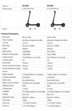 Load image into Gallery viewer, X9 Max Adult Electric Scooter 48V 550W Foldable Smart 100KM Long Distance 10inch