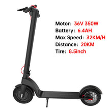 Load image into Gallery viewer, X9 Max Adult Electric Scooter 48V 550W Foldable Smart 100KM Long Distance 10inch