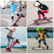 Load image into Gallery viewer, 7 Layers 22inch Skateboard Cruiser Wheels With Led Light