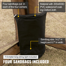 Load image into Gallery viewer, Multi-size outdoor pavilion canopy awning with net sandbag patio garden shade Tent