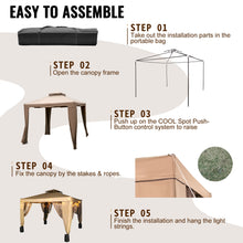 Load image into Gallery viewer, Multi-size outdoor pavilion canopy awning with net sandbag patio garden shade Tent