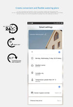 Load image into Gallery viewer, Tuya WiFi Drip Irrigation Self Watering Timer for Greenhouses with Smart Controller Solenoid Valve