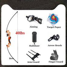 Load image into Gallery viewer, Toparchery Right Hand Recurve Bow 30/40lbs Aluminum