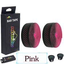 Load image into Gallery viewer, MOTSUV Soft Road Bike Handlebar Cork EVA PU Bar Tape Professional Cycling Damping Anti-Vibration Wrap With 2 Bar Plug