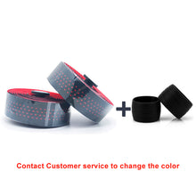 Load image into Gallery viewer, MOTSUV Soft Road Bike Handlebar Cork EVA PU Bar Tape Professional Cycling Damping Anti-Vibration Wrap With 2 Bar Plug