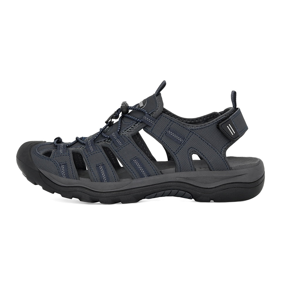 GRITION Men Sandals Outdoor Trekking Hiking Shoes