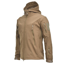 Load image into Gallery viewer, Outdoor Waterproof SoftShell Jacket Hunting windbreaker ski Coat
