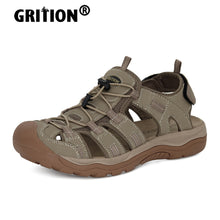 Load image into Gallery viewer, GRITION Men Sandals Outdoor Trekking Hiking Shoes
