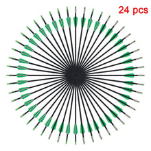 Load image into Gallery viewer, 6m Fibmerglass Arrows Spine for Recurve Compound Bows Outdoor Sport Archery Hunting Practice
