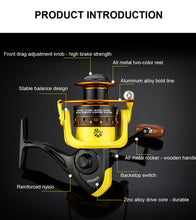 Load image into Gallery viewer, 12BB 12 Ball 1000-7000 Bearings Fishing Reels Super High Speed 5.2:1
