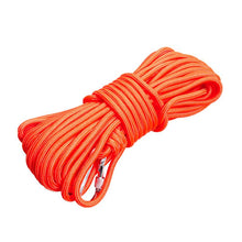 Load image into Gallery viewer, 30M Climbing Cord Drowning Rescue Rope Outdoor Climbing Mountaineering Buckle Life Saving Rope
