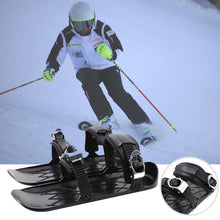 Load image into Gallery viewer, 2021 New Mini Ski Skates for Snow High Quality Adjustable Bindings
