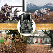 Load image into Gallery viewer, 2G MMS SMS SMTP Trail Wildlife Wireless Camera 16MP 1080P Night Vision Cellular HC801M
