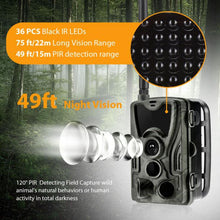 Load image into Gallery viewer, 2G MMS SMS SMTP Trail Wildlife Wireless Camera 16MP 1080P Night Vision Cellular HC801M
